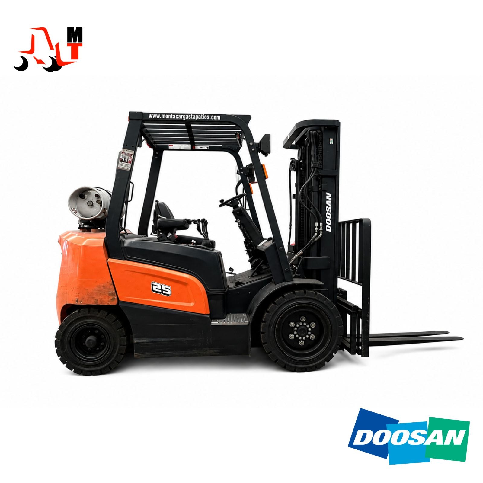Doosan G25NXP – Montacargas Gas LP 2.5 Ton