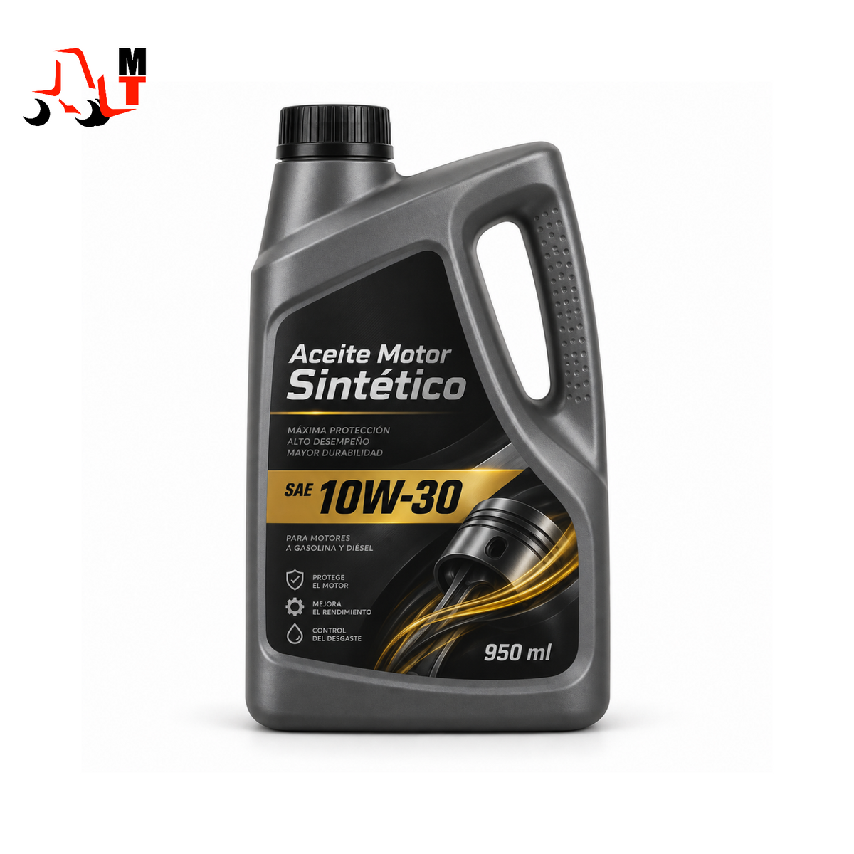 Aceite Motor Sintético SAE 10W-30 | 950 Ml.